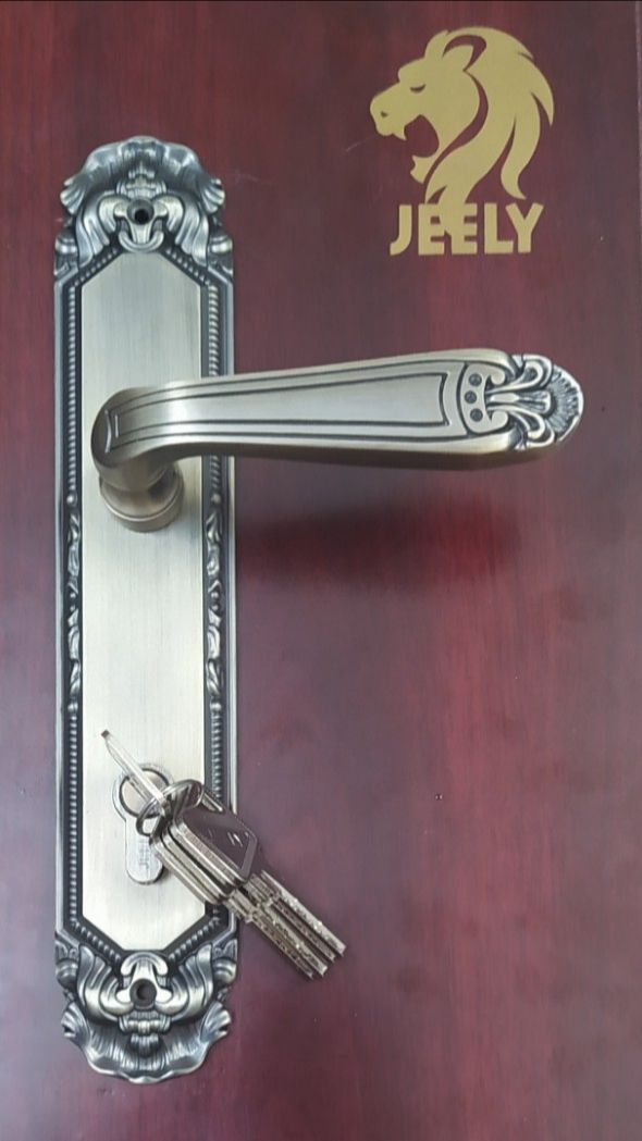 KHÓA TAY GẠT HỢP KIM KẼM XI THAU HỆ 1000 JEELY - C39AB