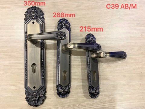  KHÓA TAY GẠT HỢP KIM KẼM XI THAU HỆ 1000 JEELY - C39AB 