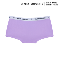 Bộ Đồ Lót Áo Cotton Có Gọng Đệm Vừa Nâng Ngực Và Quần Boxer Đồng Bộ Miley Lingerie