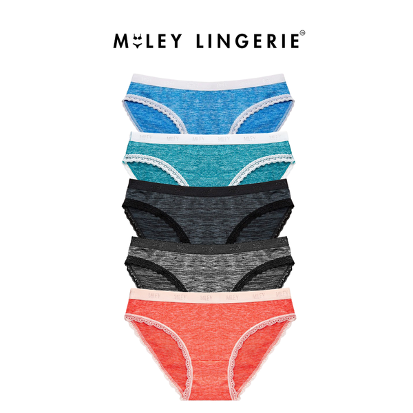 Combo 5 Quần Lót Thun Lạnh Sớ Gỗ Mysterious Miley Lingerie Màu Ngẫu Nhiên
