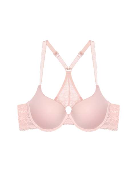 Áo Ngực Cúp Tròn Lưng Ren Cánh Bướm Elegant [BRM12104]