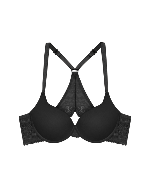 Áo Ngực Cúp Tròn Lưng Ren Cánh Bướm Elegant [BRM01104]