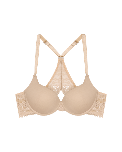 Áo Ngực Cúp Tròn Lưng Ren Cánh Bướm Elegant [BRM09104]