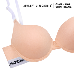 Bộ Quần Áo Cho Nữ Áo Ngực Cotton Có Gọng Và Quần Đồng Bộ Lưng Logo BeingMe Miley Lingerie