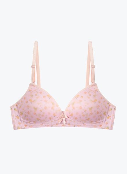 Áo Ngực Bralette Không Gọng Thun Lạnh Hoa Văn Active [BRM10015]