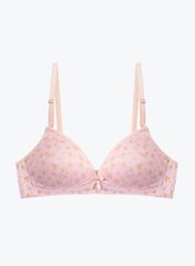 Áo Ngực Bralette Không Gọng Thun Lạnh Hoa Văn Active [BRM10015]