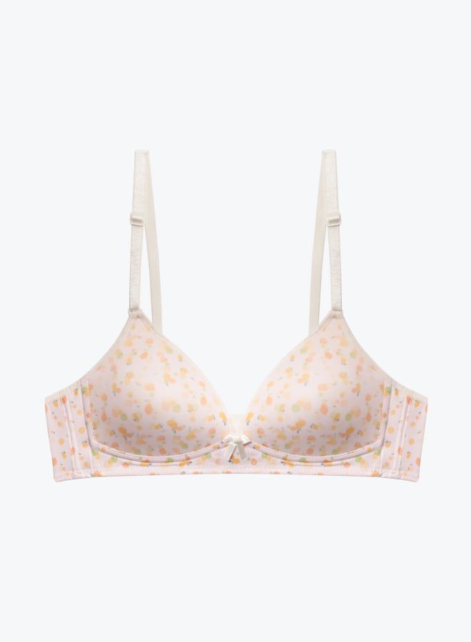 Áo Ngực Bralette Không Gọng Thun Lạnh Hoa Văn Active [BRM13015]