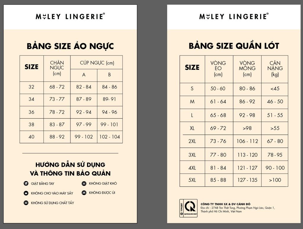 Bộ Đồ Lót Áo Cotton Có Gọng Đệm Vừa Nâng Ngực Lưng Logo Và Quần Lưng Chéo Đồng Bộ Miley Lingerie