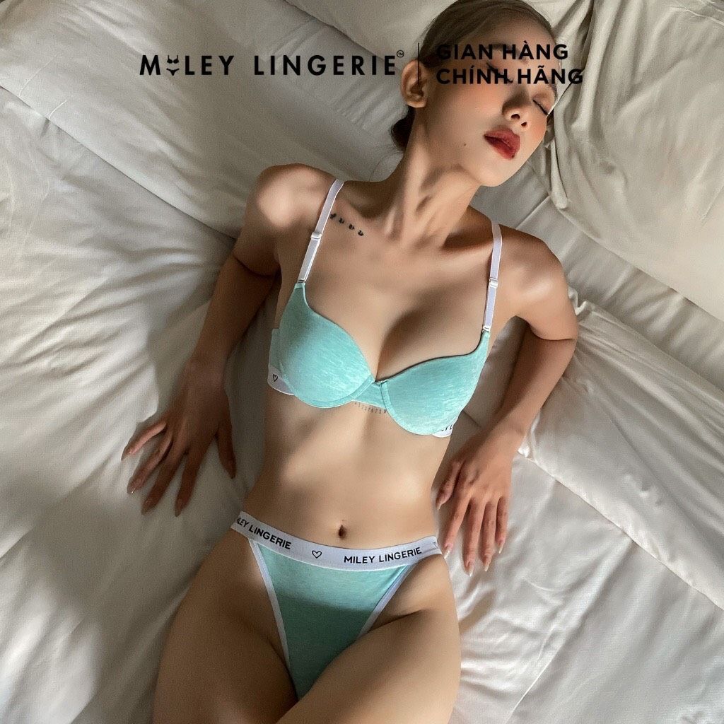 Combo 5 Quần Lót Melange Lưng Logo Miley Lingerie FCB0701