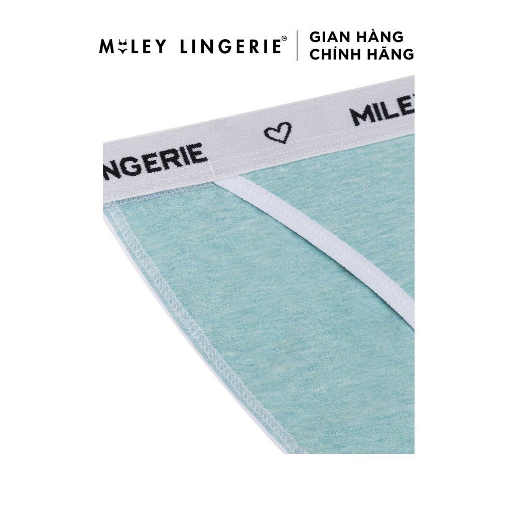 Combo 5 Quần Lót Melange Lưng Logo Miley Lingerie FCB0701