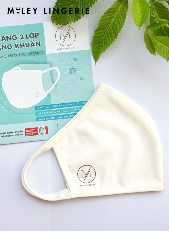 Khẩu Trang Vải Kháng Khuẩn Hai Lớp Miley Lingerie [MCS0201FS]