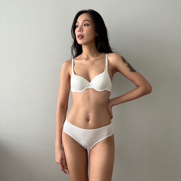 Combo 2 Áo Ngực Cotton Có Gọng Mút Mỏng Flexi Miley Lingerie BRC012