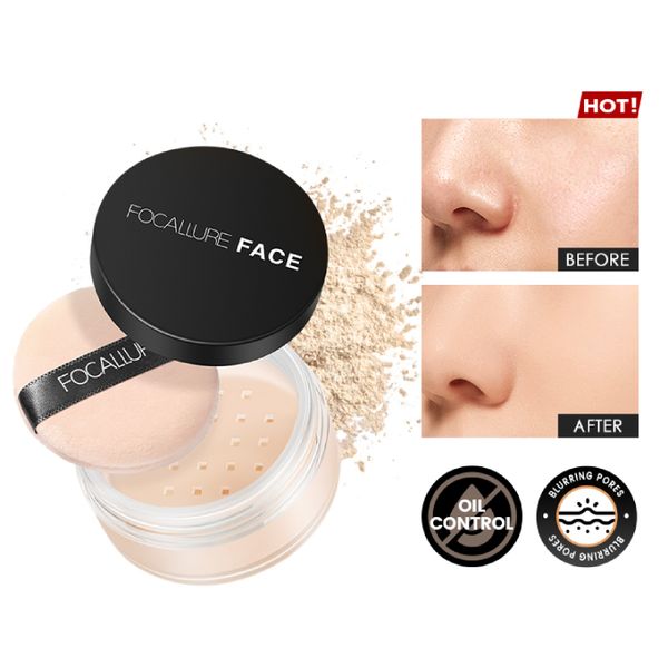 Phấn Phủ Kiềm Dầu Focallure Oilfree Setting Powder FA-15