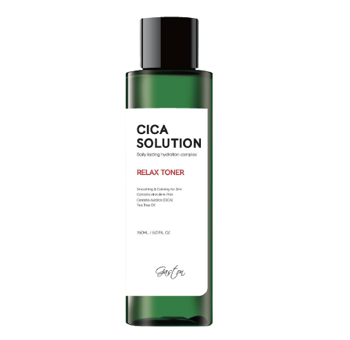 (DATE 1/2024) Nước Hoa Hồng Ngừa Mụn Làm Dịu Da Gaston Cica Solution Relax Toner