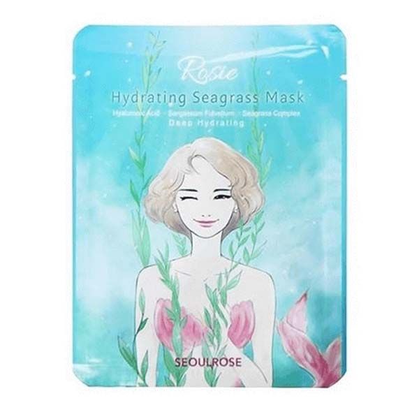 Mặt Nạ Dưỡng Da Cỏ Biển SeoulRose Rosa Hydrating Seagrass Mask