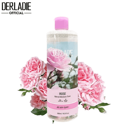 Nước Hoa Hồng Derladie Rose Natural Moisture Toner – Lam Thảo Cosmetics