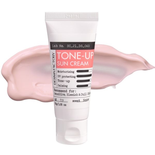 Kem Chống Nắng Nâng Tone Derma Factory Tone Up Sun Cream 30g