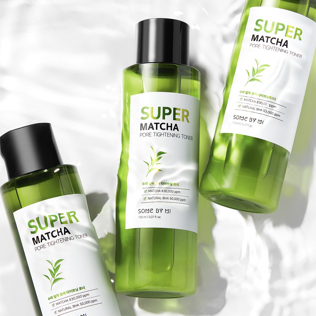 Nước Hoa Hồng Làm Sạch Se Khít Lỗ Chân Lông Some By Mi Super Matcha Po – Lam Thảo Cosmetics