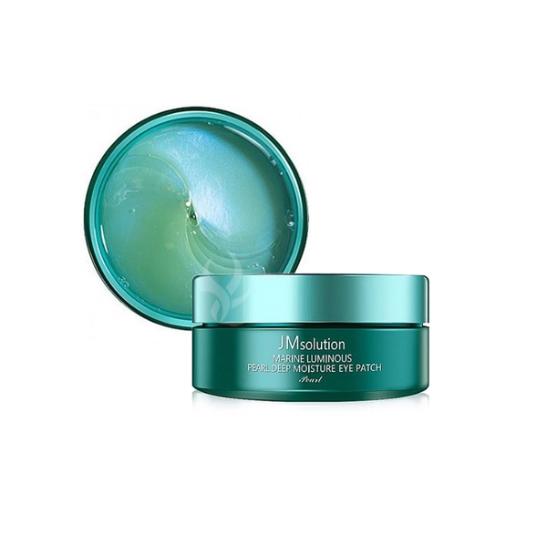 Mặt Nạ Mắt Ngọc Trai Mờ Quầng Thâm, Nếp Nhăn JM Slution Marine Luminous Pearl Deep Moisture Eye Patch