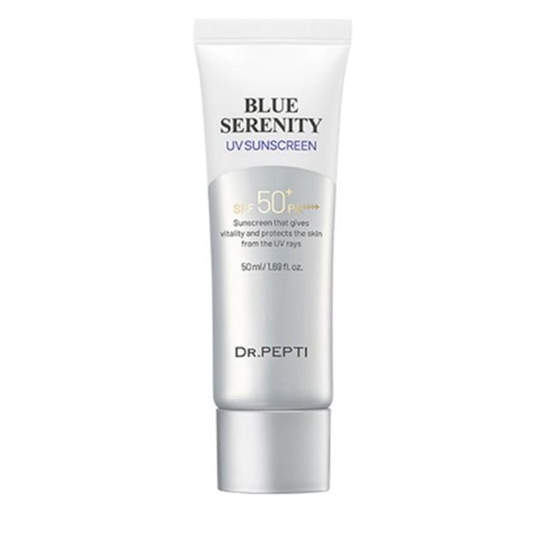 Kem Chống Nắng Phổ Rộng Chống Ánh Sáng Xanh Dr.Pepti Blue Serenity UV SPF50+ PA++++