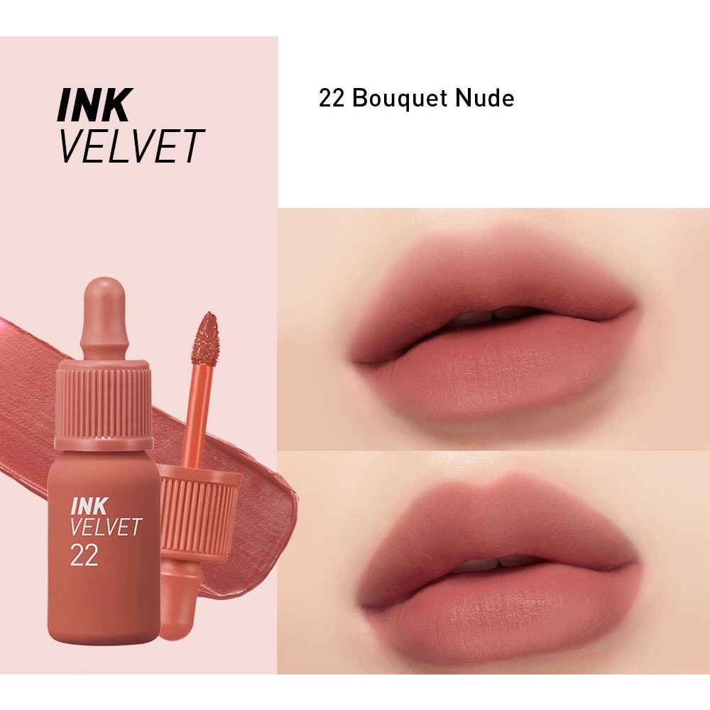 Son Kem Lì Peripera Ink Velvet Nude – Lam Thảo Cosmetics