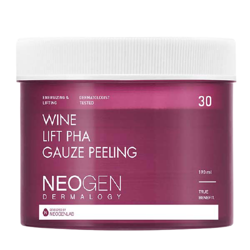 Bông Tẩy Tế Bào Chết Rượu Vang Neogen Dermalogy Wine Lift PHA Gauze Peeling