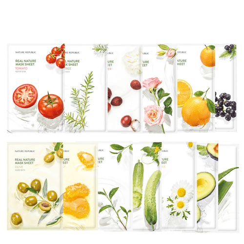 Mặt Nạ Dưỡng Da Nature Republic Real Nature Mask Sheet