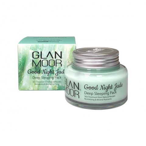 Mặt Nạ Ngủ Cấp Ẩm Chuyên Sâu Glan Moor Good Night Jade – Lam Thảo Cosmetics