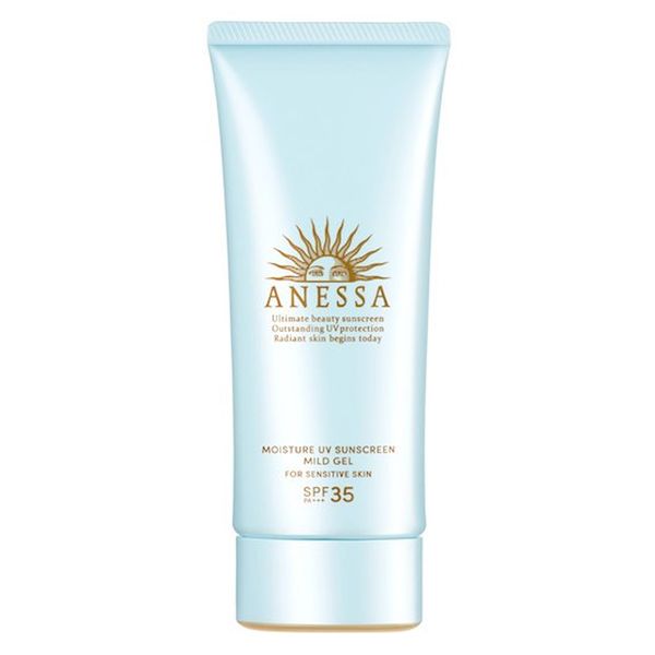 Gel Chống Nắng Dưỡng Ẩm Dịu Nhẹ Cho Da Nhạy Cảm và Trẻ Em Anessa Moisture UV Sunscreen Mild Gel SPF 35 PA+++