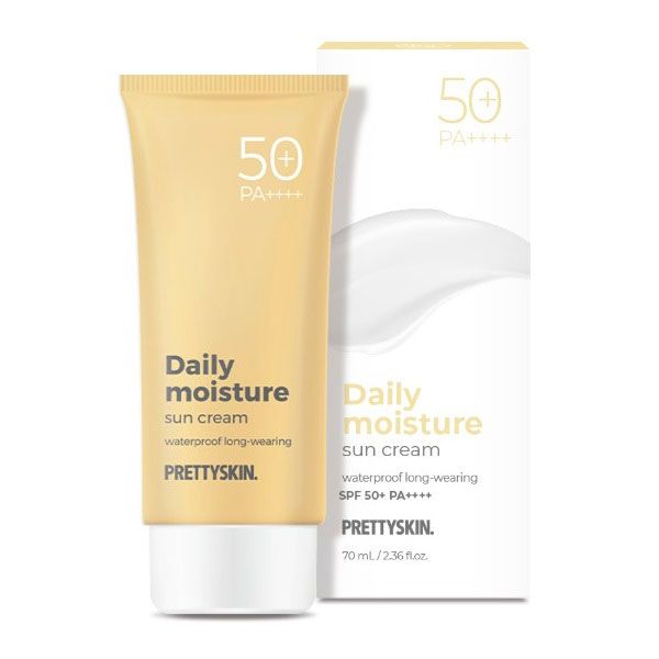 Kem Chống Nắng Dưỡng ẩm Pretty Skin Daily Moisture Suncream SPF50+ PA – Lam Thảo Cosmetics