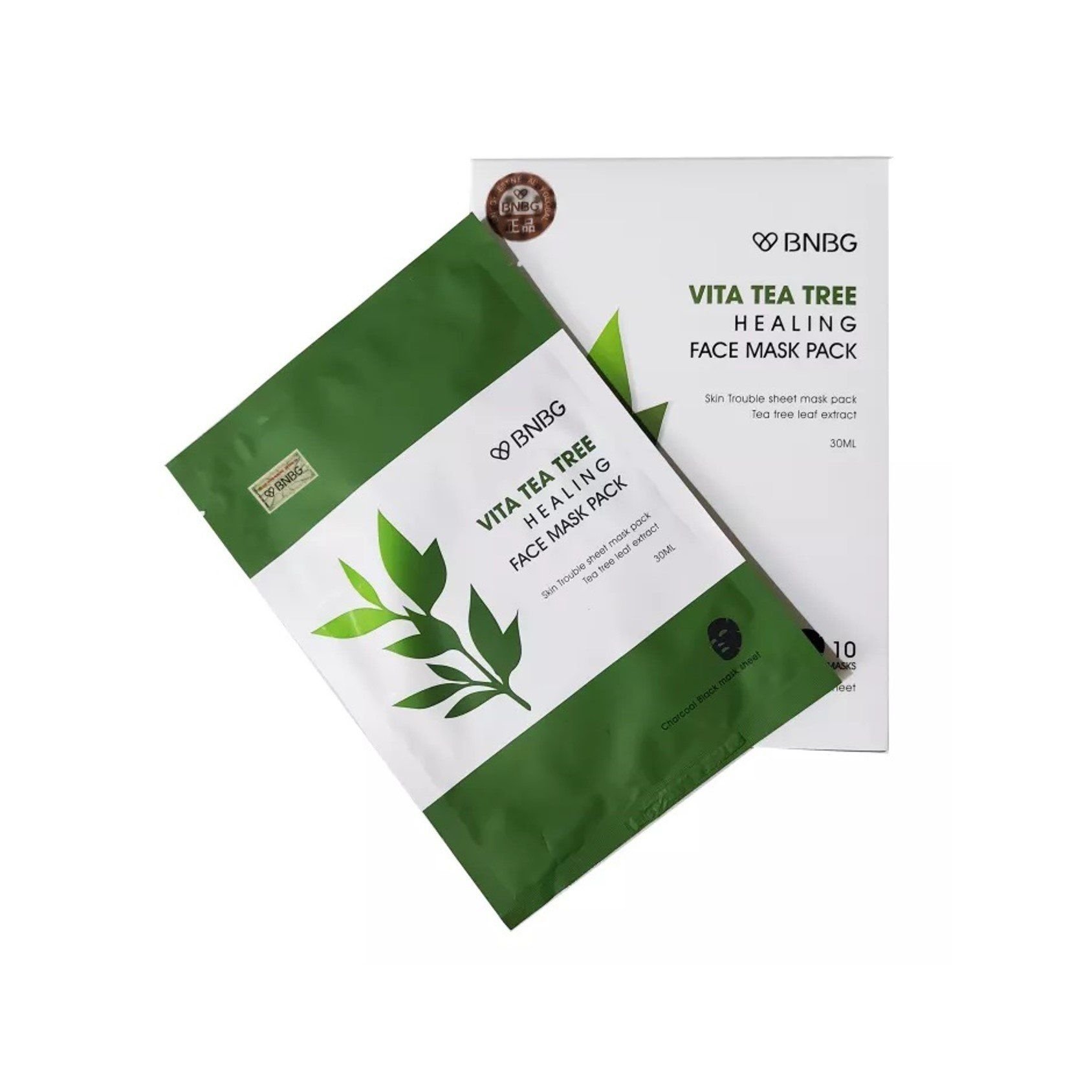 Mặt Nạ Tràm Trà Giảm Mụn BNBG Vita Tea Tree Healing Face Mask Pack – Lam  Thảo Cosmetics