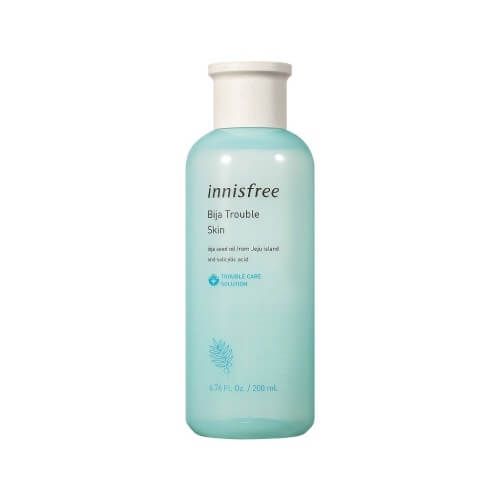 Nước Hoa Hồng Cho Da Mụn Sưng Đỏ Khẩn Cấp Innisfree Bija Trouble Skin