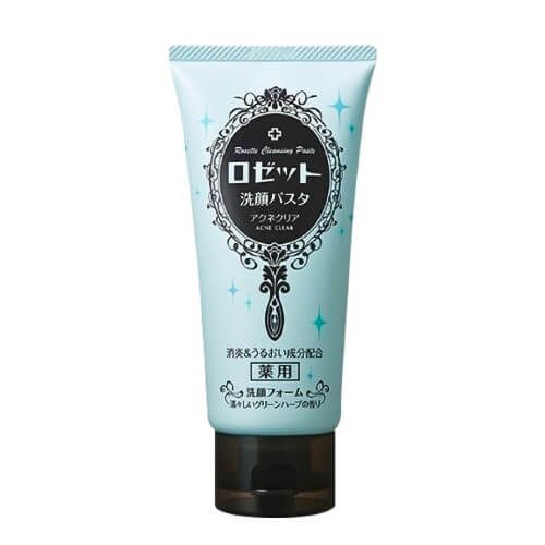 Sữa Rửa Mặt Hỗ Trợ Giảm Mụn Rosette Face Wash Pasta Acne Clear