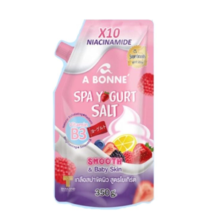 Muối Tắm Tẩy Tế Bào Chết Làm Mịn Sáng Da A Bonne Spa Yogurt Salt – Lam Thảo Cosmetics