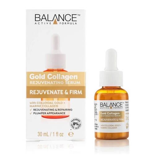 Tinh Chất Ngăn Ngừa Lão Hóa Căng Bóng Da Balance Active Formula Gold Collagen Rejuvenating Serum ( Mẫu Mới )
