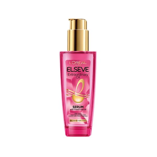 Dầu Dưỡng Tóc Chiết Xuất Hoa Hồng L’Oréal Elseve Extraordinary Oil Serum With French Rose Oil