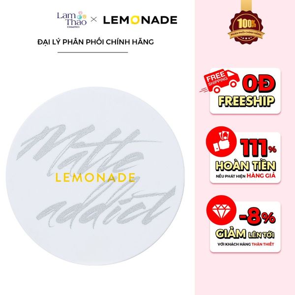 Phấn Nước Lâu Trôi Lemonade Matte Addict Cushion