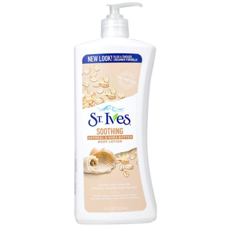 Sữa Dưỡng Thể Cấp Ẩm Phục Hồi St.Ives Soothing Oatmeal & Shea Butter Body Lotion