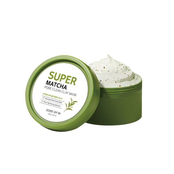 Mặt Nạ Đất Sét Làm Sạch Se Khít Lỗ Chân Lông Some By Mi Super Matcha Pore Clean Clay Mask