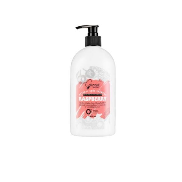 Dầu Gội Giữ Màu Tóc Nhuộm Gennie Raspberry Natural Care Shampoo 400ml