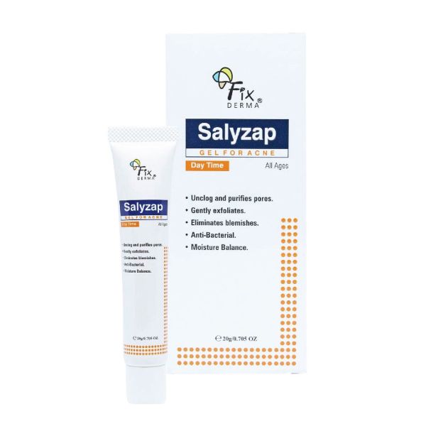 Gel Giảm Mụn Ban Ngày Fixderma Salyzap Gel For Acne