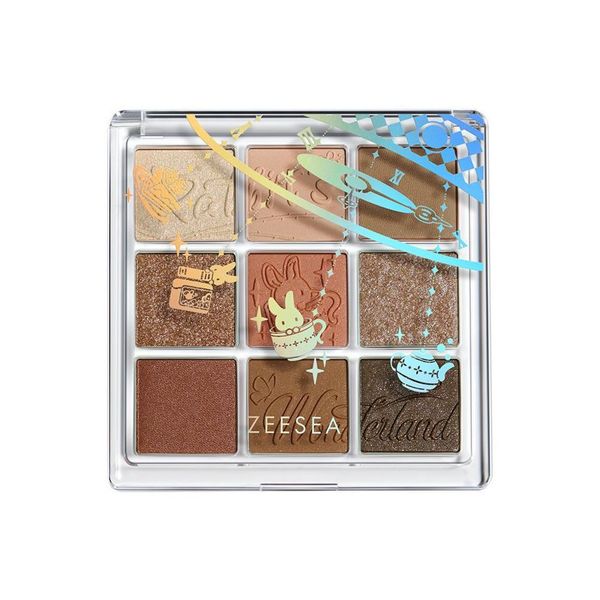 Bảng Phấn Mắt 9 Ô Zeesea X The British Museum In Wonderland Eye Shadow [ Nội Địa Trung ]