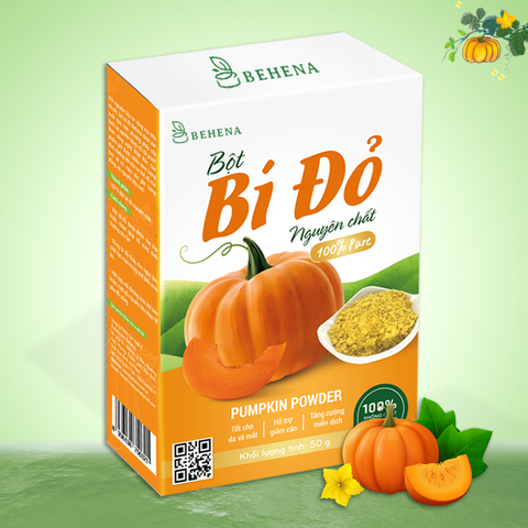  Bột Bí Đỏ | Hộp 50G 