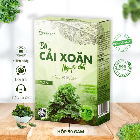  Bột Cải Xoăn ( Cải Kale ) | Hộp 50G 