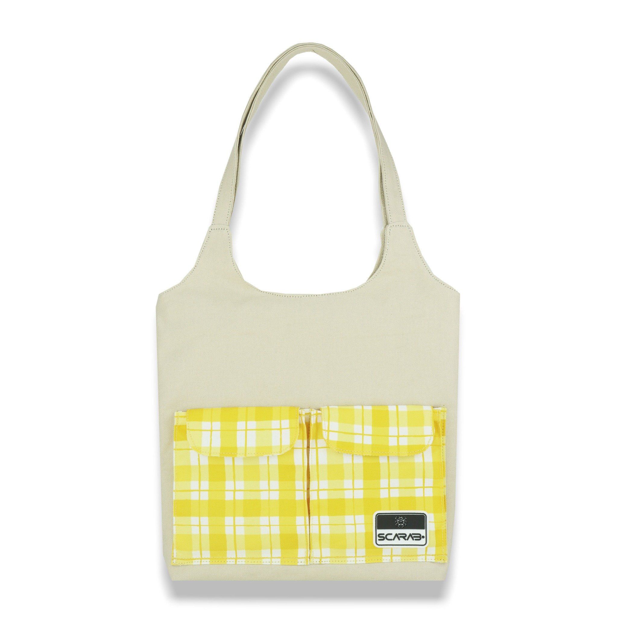  CARRY TOTE BAG - BEIGE 