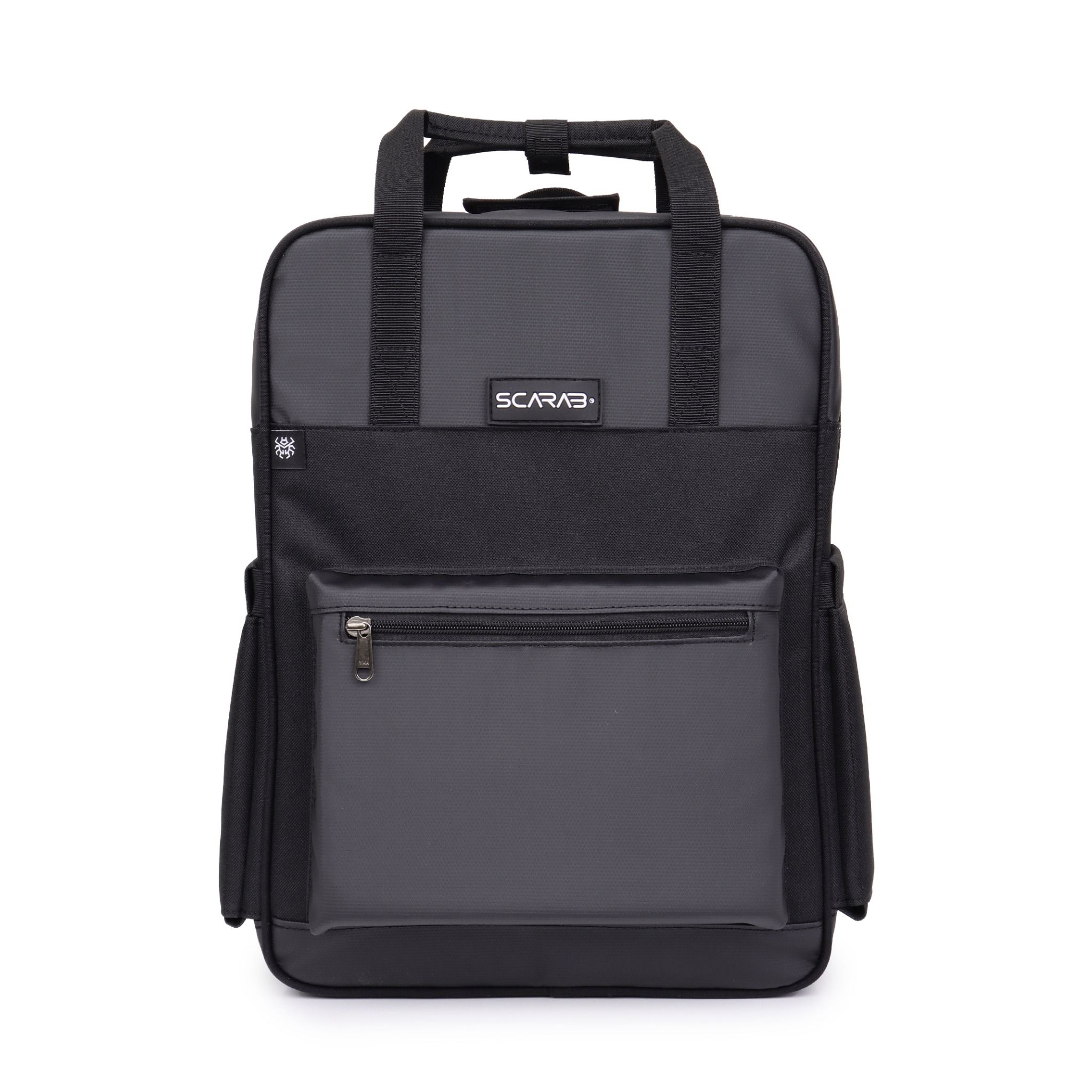  High Street Backpack - Black PVC 