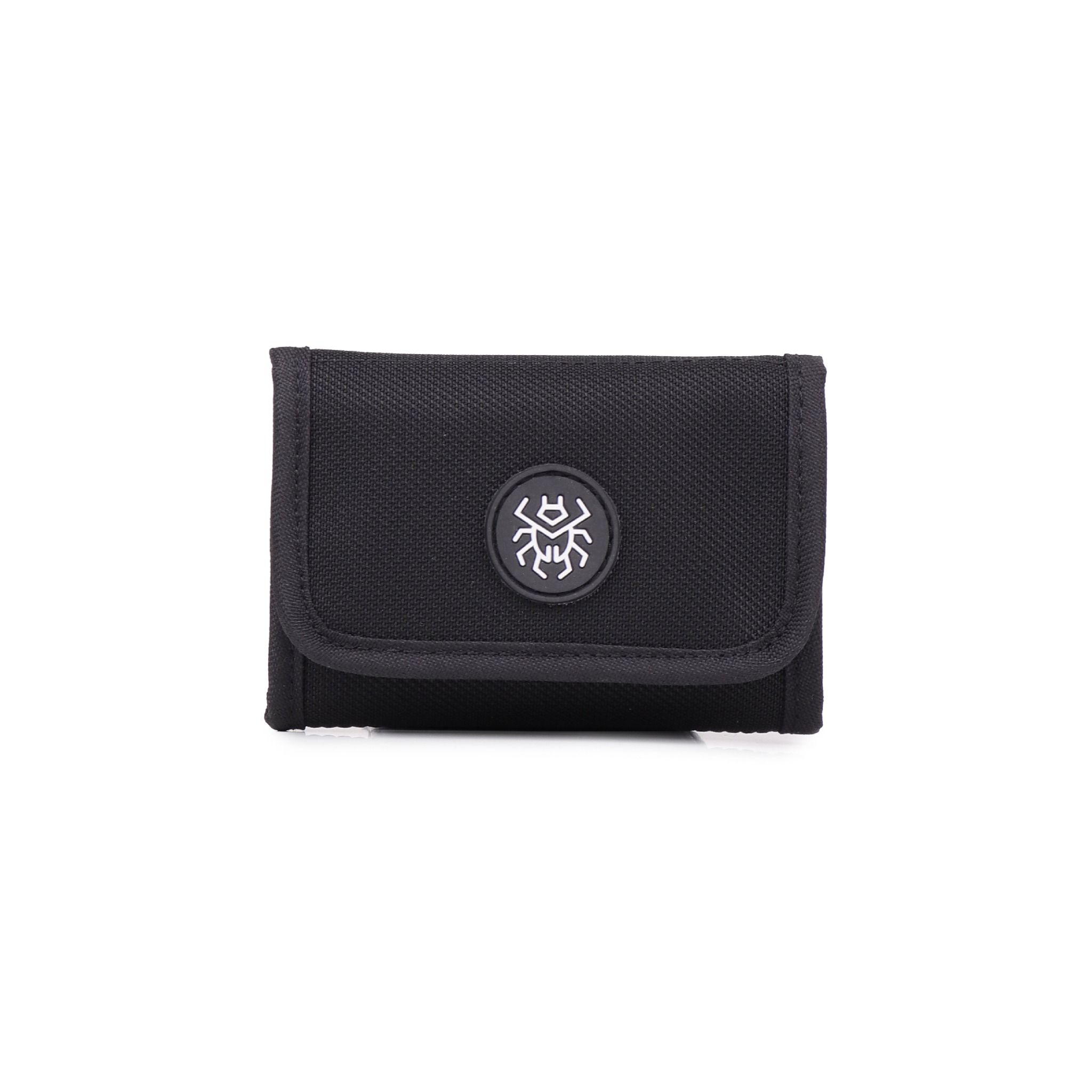  Scarab Trifold Wallet - Black 