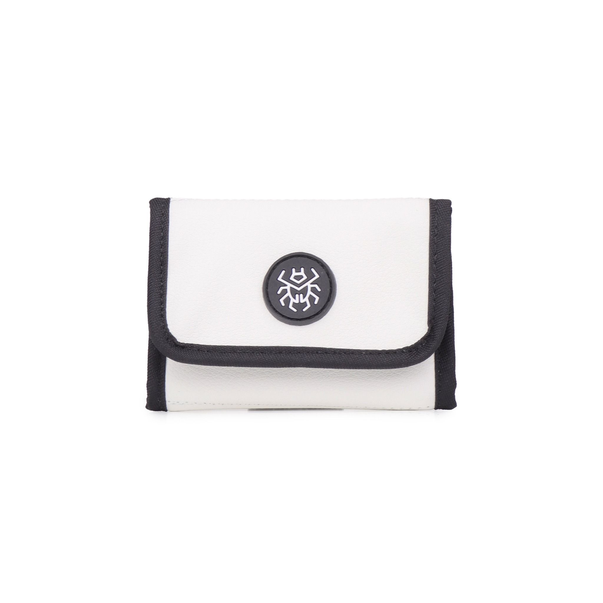  Scarab Trifold Wallet - White 