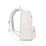  Multi Leather Backpack - White 