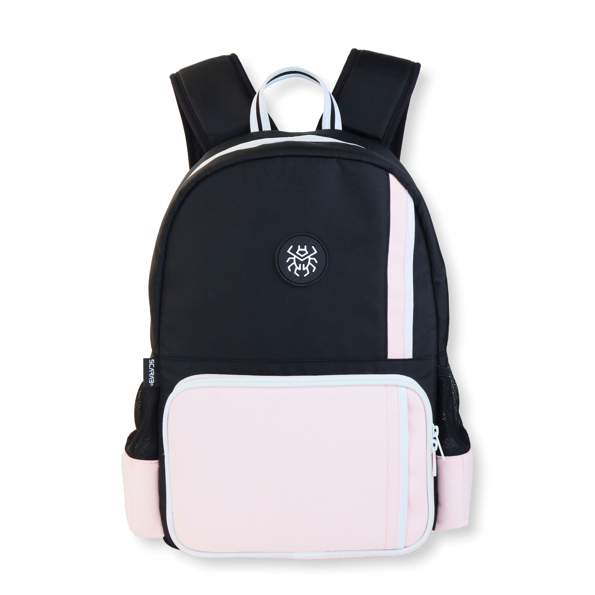 backpacks at pink